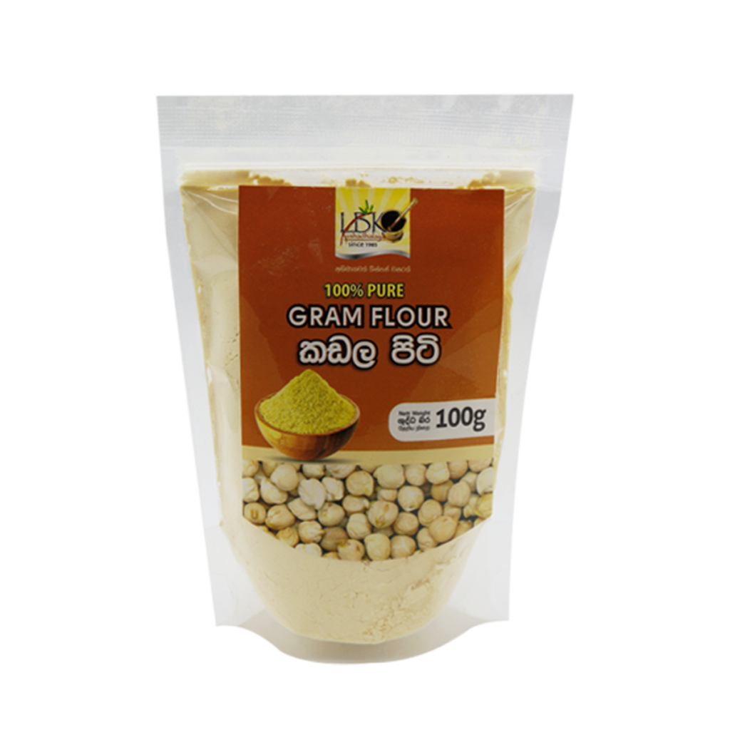 GRAM FLOUR NUTRITION FACTS 100G visual data 6